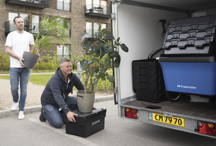 Lej en flyttetrailer