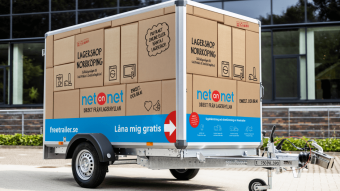 Freetrailer startar pilotsamarbete med NetonNet