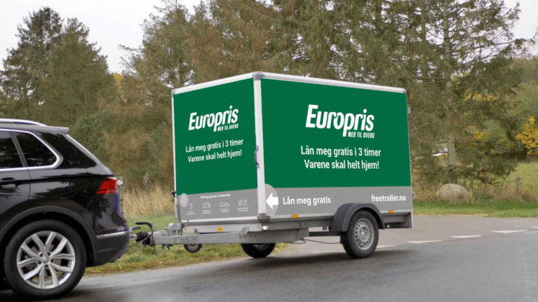 Europris tilhenger