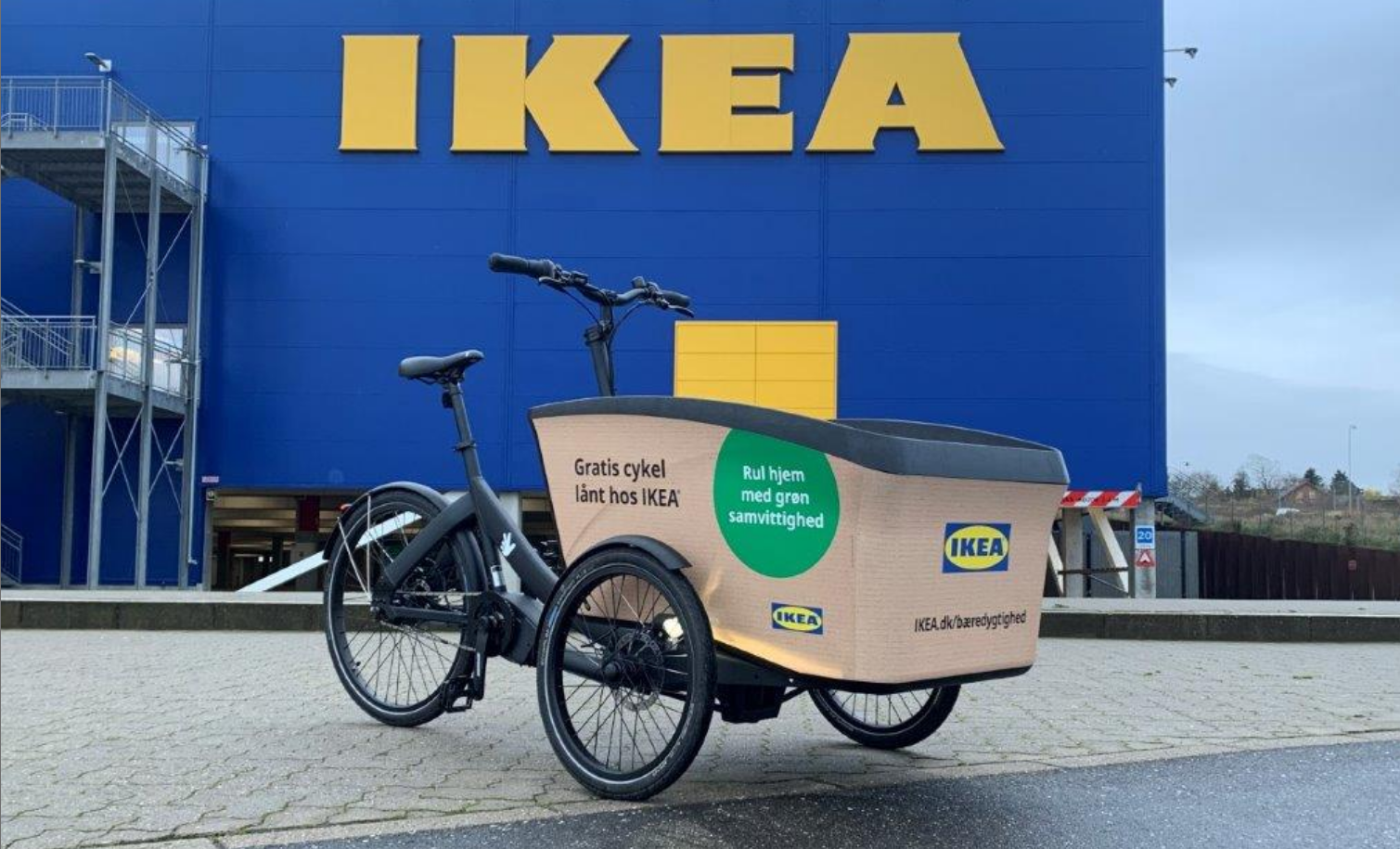 Gratis lånecykler hos IKEA
