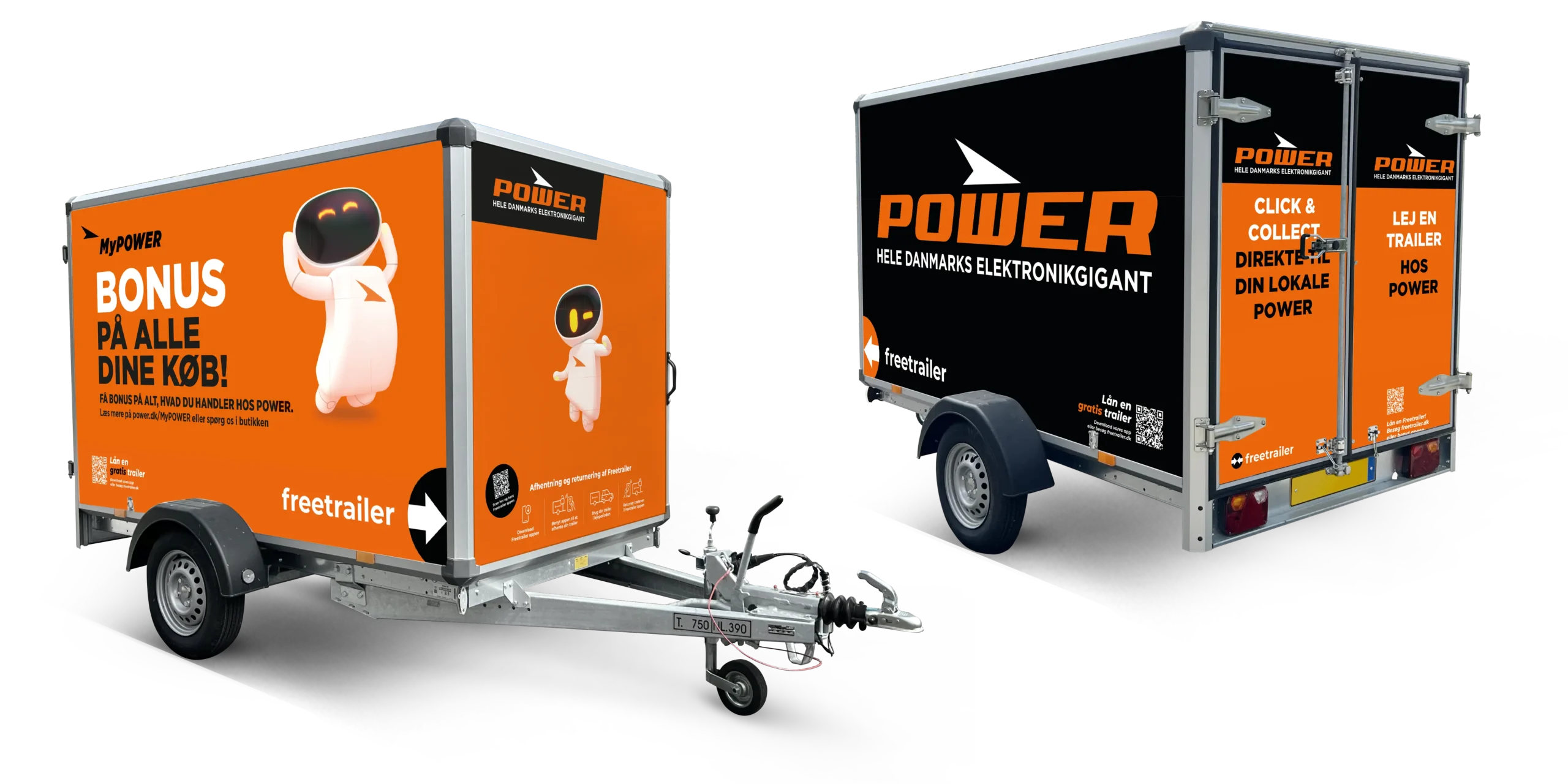 Lej en trailer hos POWER