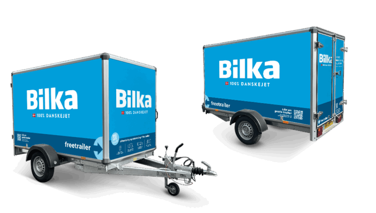 Lej en trailer hos Bilka