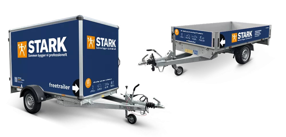 Lej en trailer hos STARK