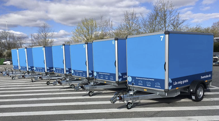 Freetrailere på række