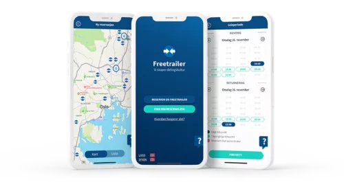 Freetrailer app Norge