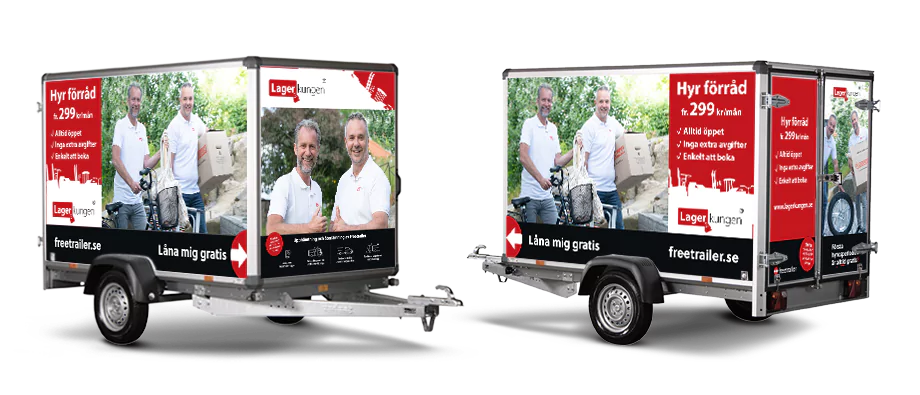 Hyr släp hos Lagerkungen