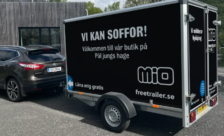 MIO utökar samarbetet med Freetrailer släputlåning