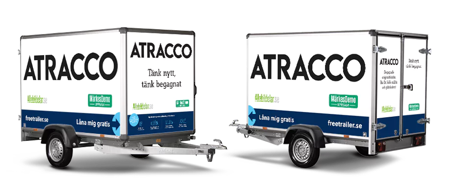 Hyr släp hos Atracco