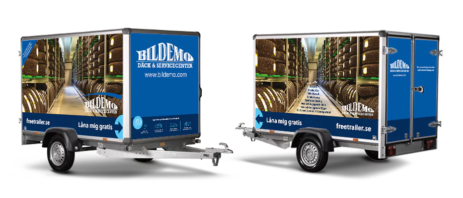 Hyr släp hos Bildemo