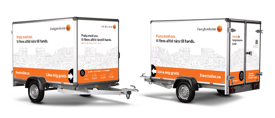 Hyr släp hos Fastighetsbyran