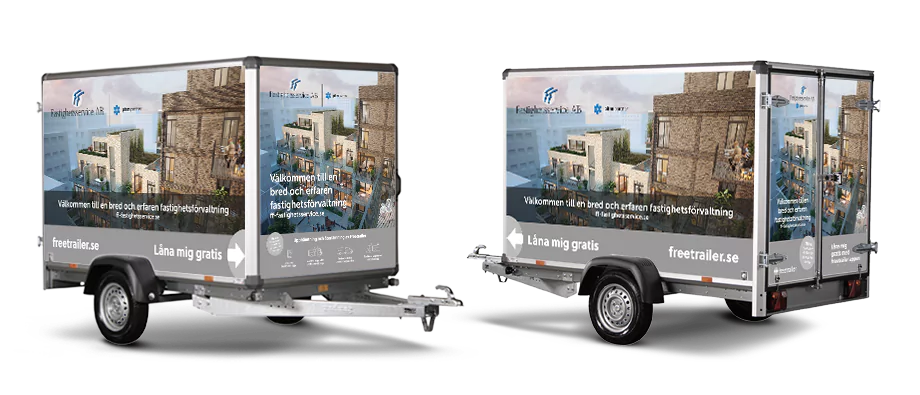 Hyr släp hos FF Fastighetsservice