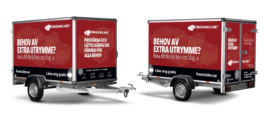 Hyr släp hos Förrådsbolaget