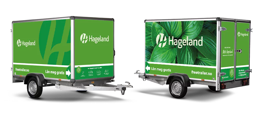 Lån tilhenger hos Hageland