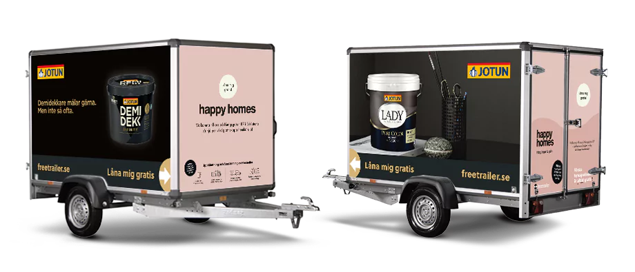 Hyr släp hos Happy Homes