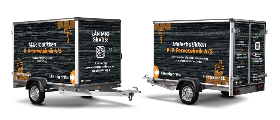 Lån en trailer hos K R Farveteknik