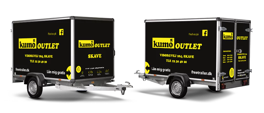 Lej en trailer hos Kumo Outlet