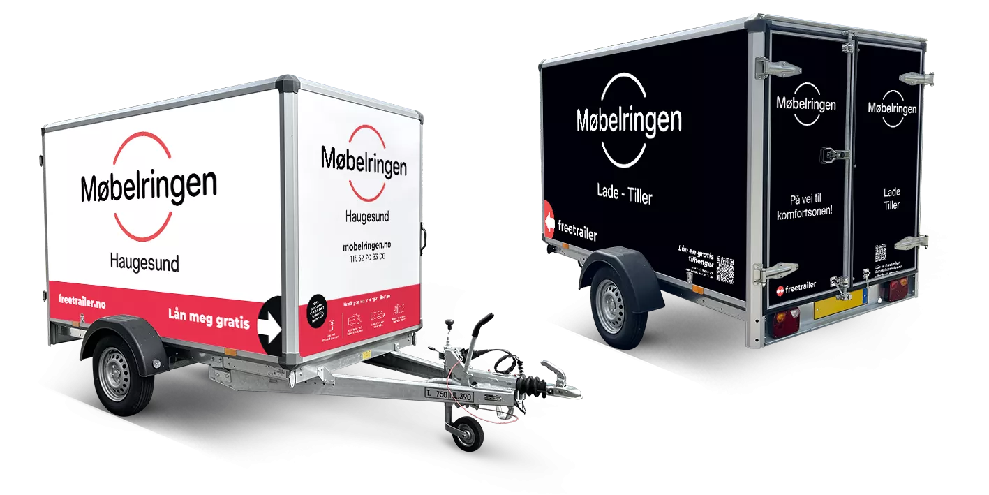 Lei henger hos Møbelringen