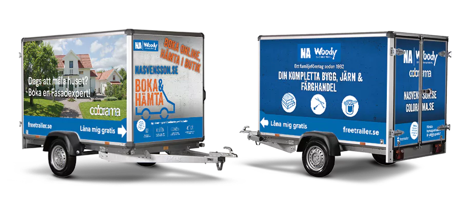 Hyr släp hos Woody Bygghandel