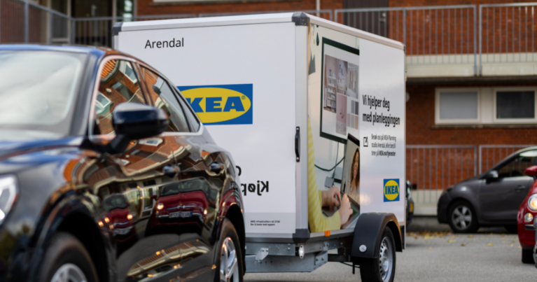 Freetrailer utvider IKEA samarbeidet