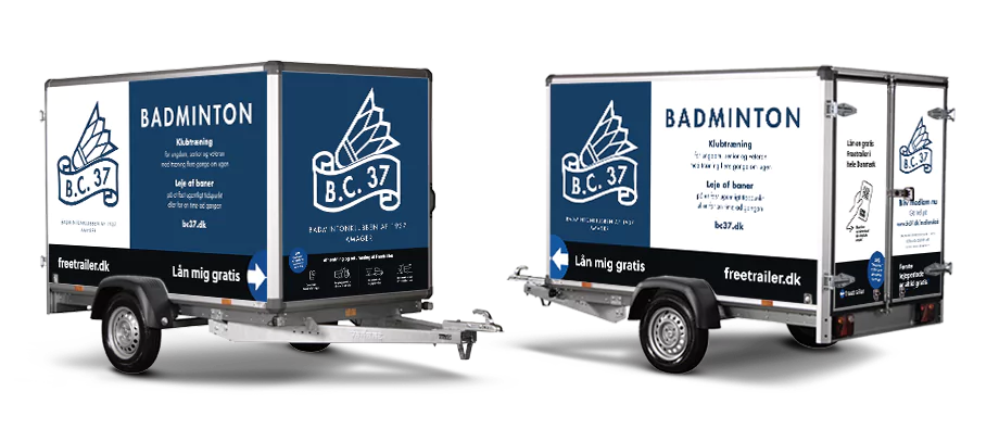 Lej en trailer hos Badmintonklubben 1937