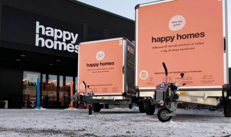 Happy Homes släp