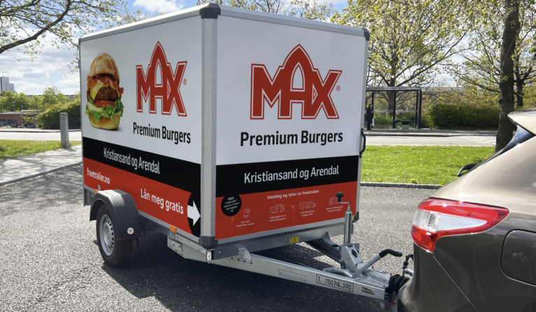 Tilhenger Max Hamburger