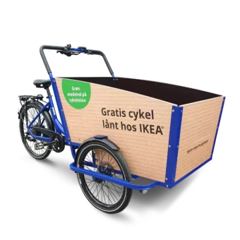 Lån hos IKEA en elektrisk ladcykel type B