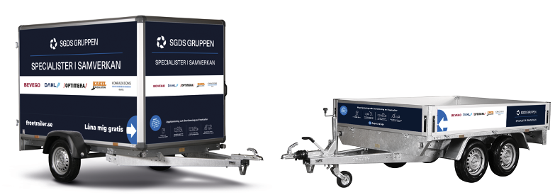 Hyra släp hos Optimera