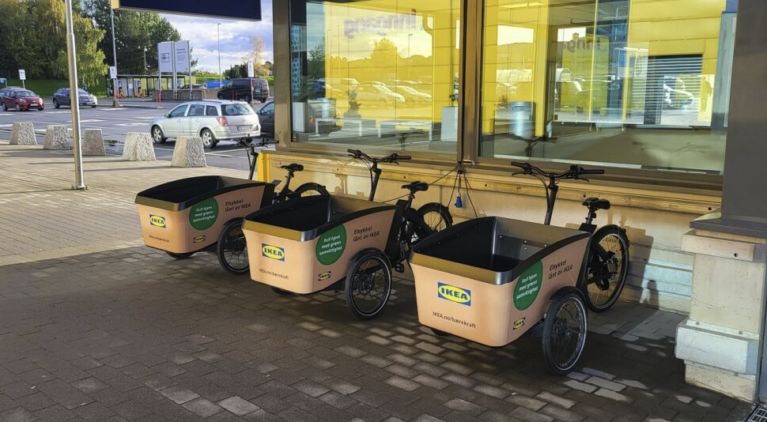 Lastesykkel IKEA Leangen