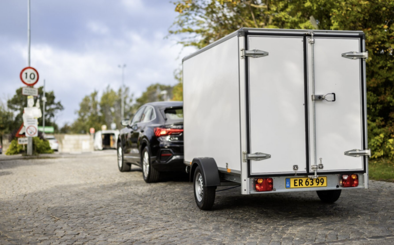 Hastighed med en trailer