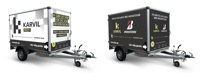 Lej trailer hos Karvil Biler