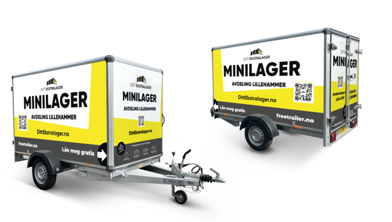 Lei tilhenger hos Ditt Ekstralager