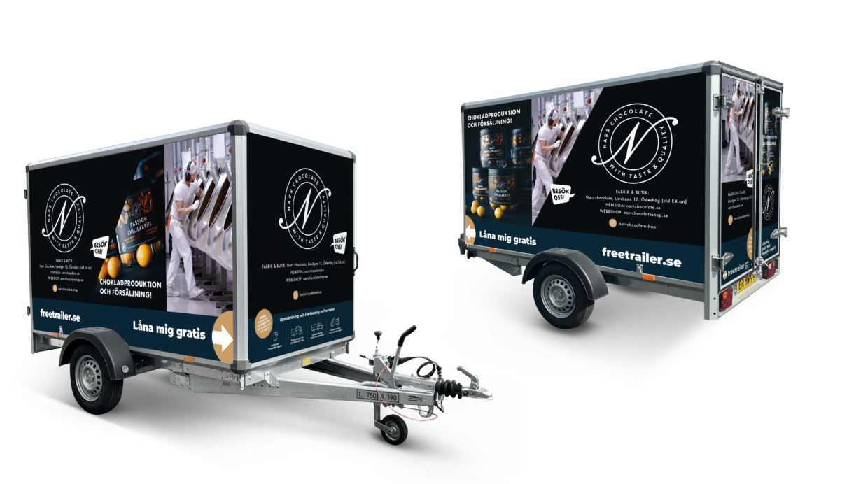 Hyr släp hos Narr Chocolate