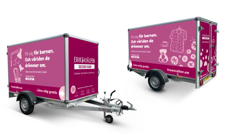 Hyr släp hos Erikshjälpen