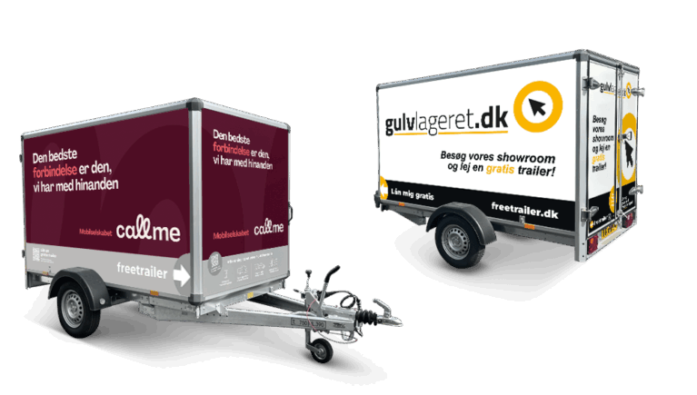 Lej trailer hos Gulvlageret