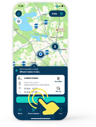 Afhent din Freetrailer