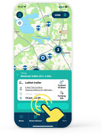 Returner din Freetrailer