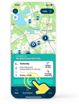 Återlämna din Freetrailer