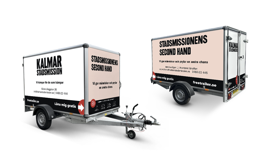 Hyr ett släp hos Kalmar Stadmission