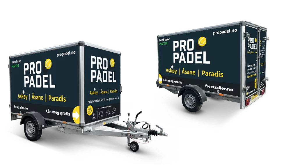 Lei tilhenger hos ProPadel
