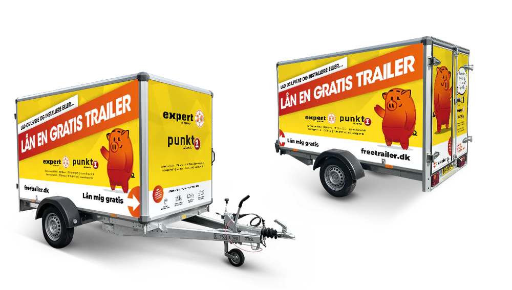 Lej en trailer hos Punkt1