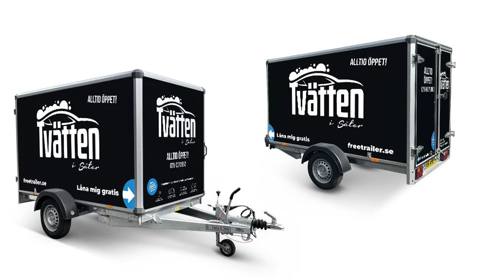 Hyr släp hos Tvätten i Säter
