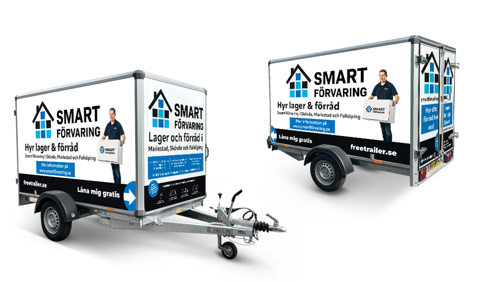 Hyr släp hos Smart Förvaring Mariestad
