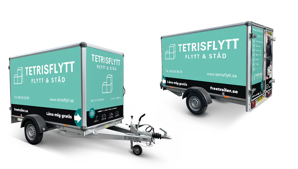 Hyr släp hos Tetrisflytt & Städ