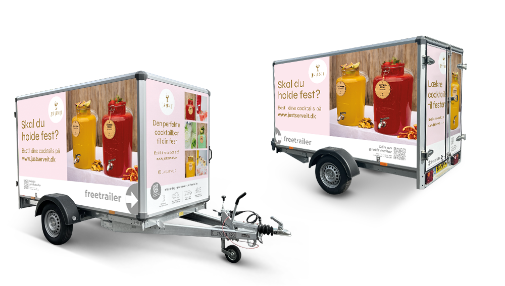 Lej en trailer hos Just Serve It