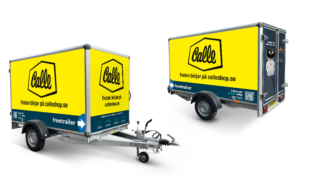 Hyr Calle-släp hos POWER