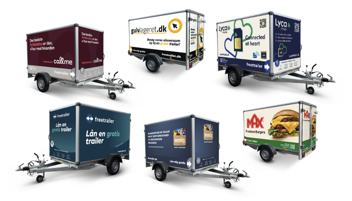 Lej en trailer hos Freetrailer Hub