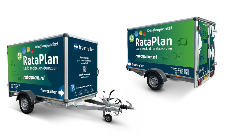 Leen een gratis aanhanger van Rataplan