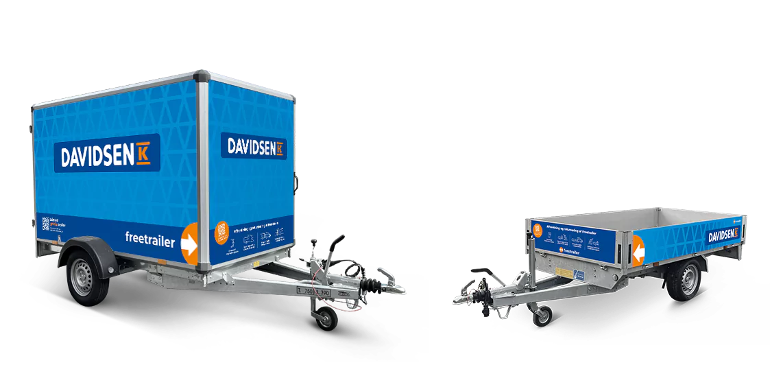Lej en trailer hos Davidsen