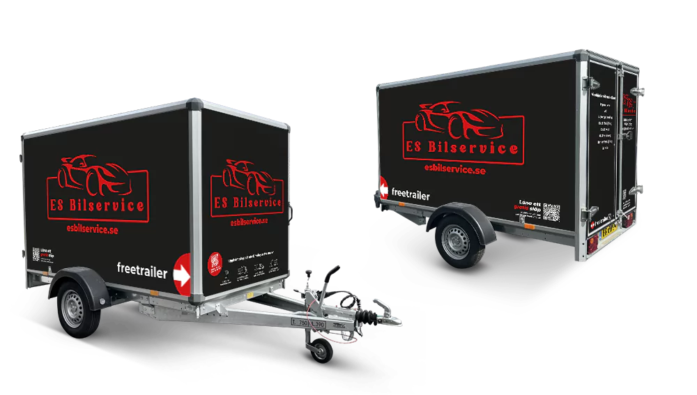 Hyr släp hos ES Bilservice
